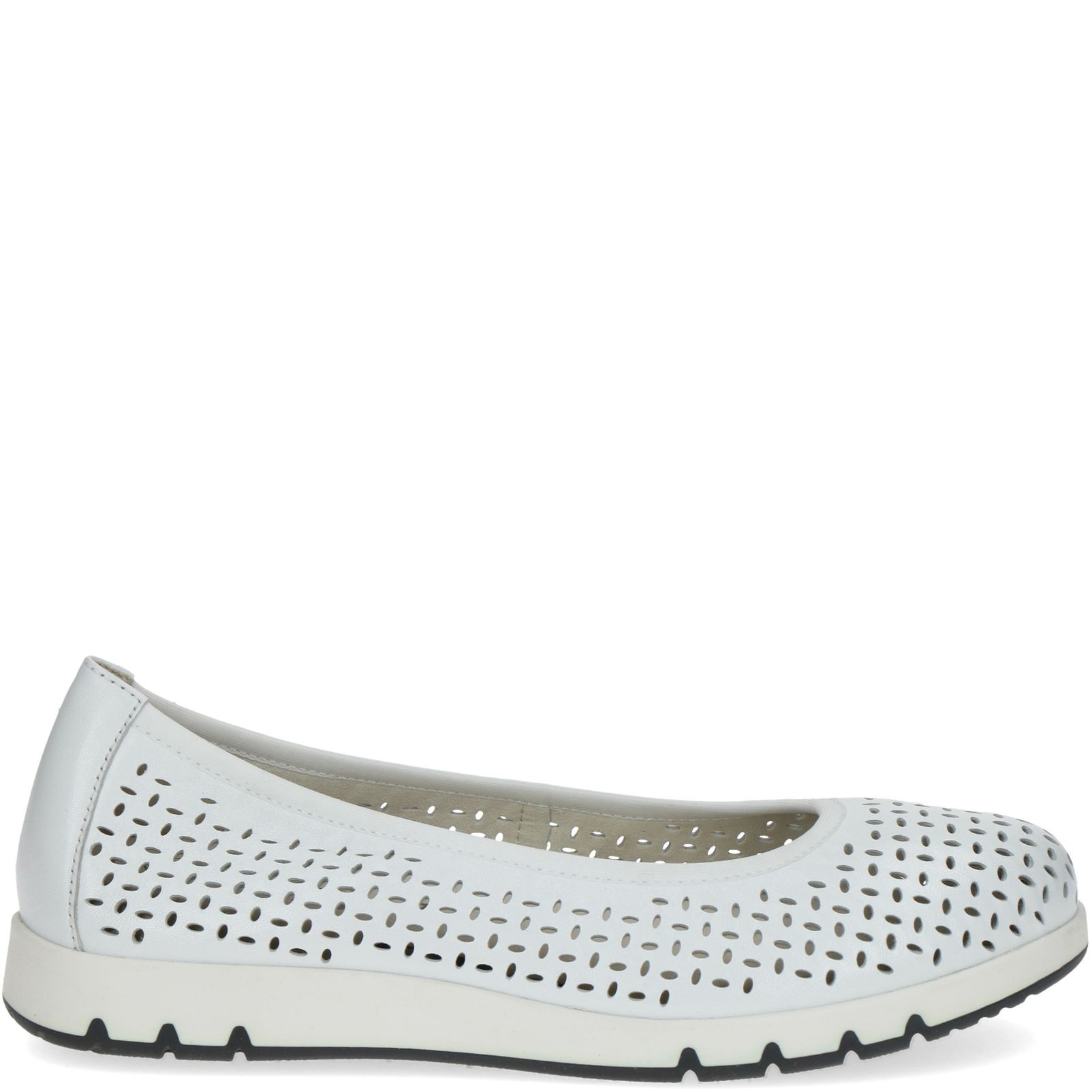 CAPRICE Balerinos moterims, Balta, Ballerinas 2