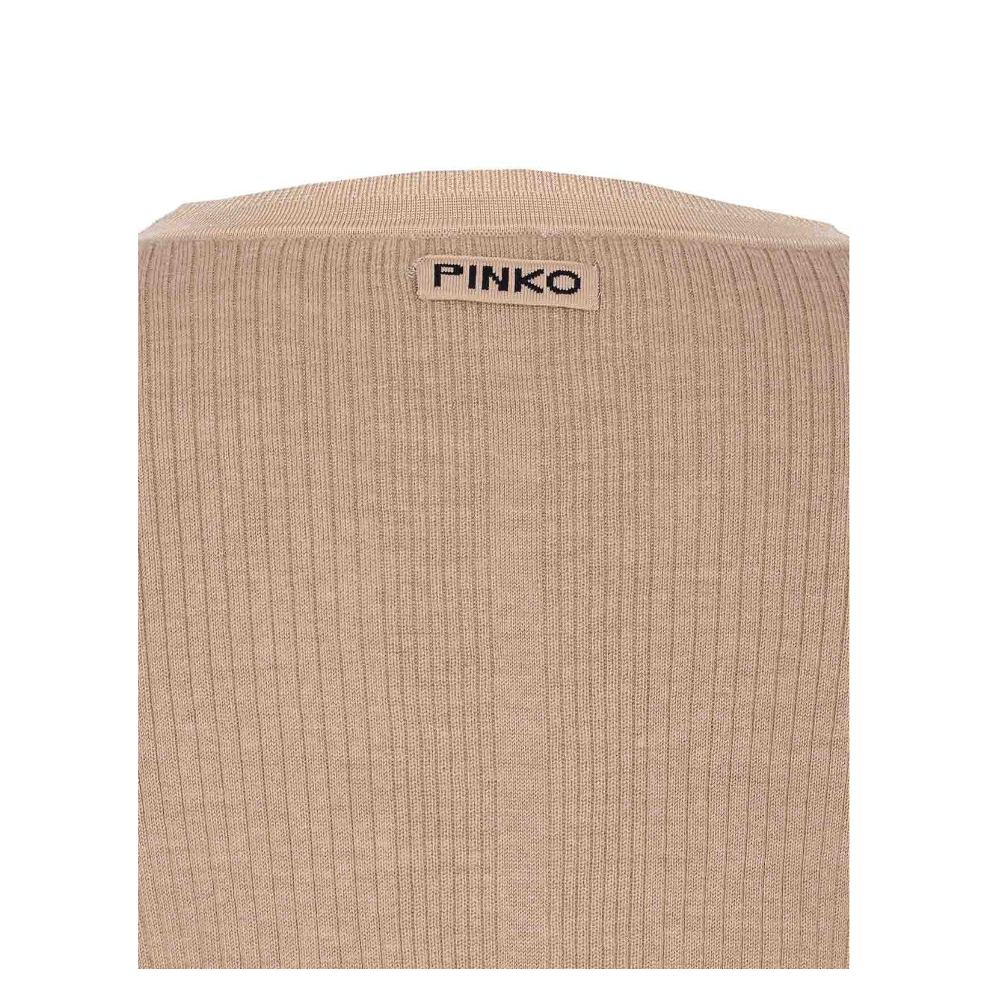 PINKO Kardiganas moterims, Smėlio, Santorini cardigan 3