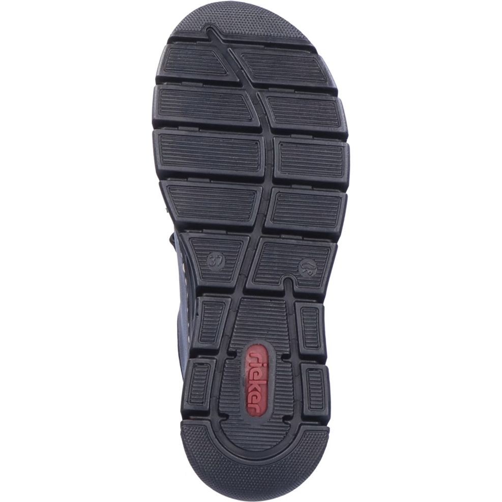 RIEKER Laisvalaikio bateliai moterims, Juoda, Ladies shoes 8