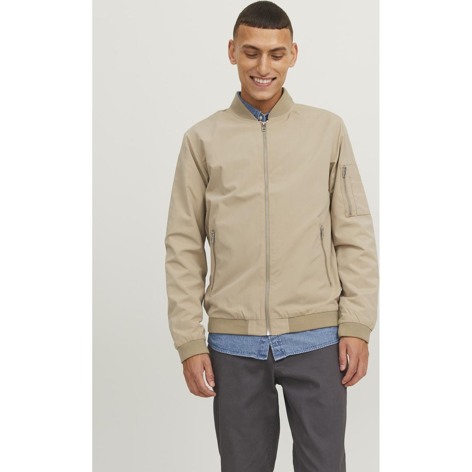 JACK & JONES Striukė vyrams, Ruda, Jjerush jackets 2