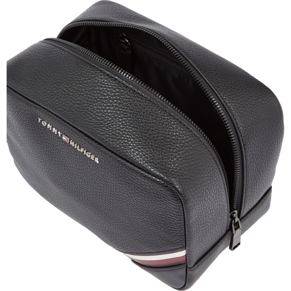 TOMMY HILFIGER Kosmetinė vyrams, Juoda, Central washbag 4