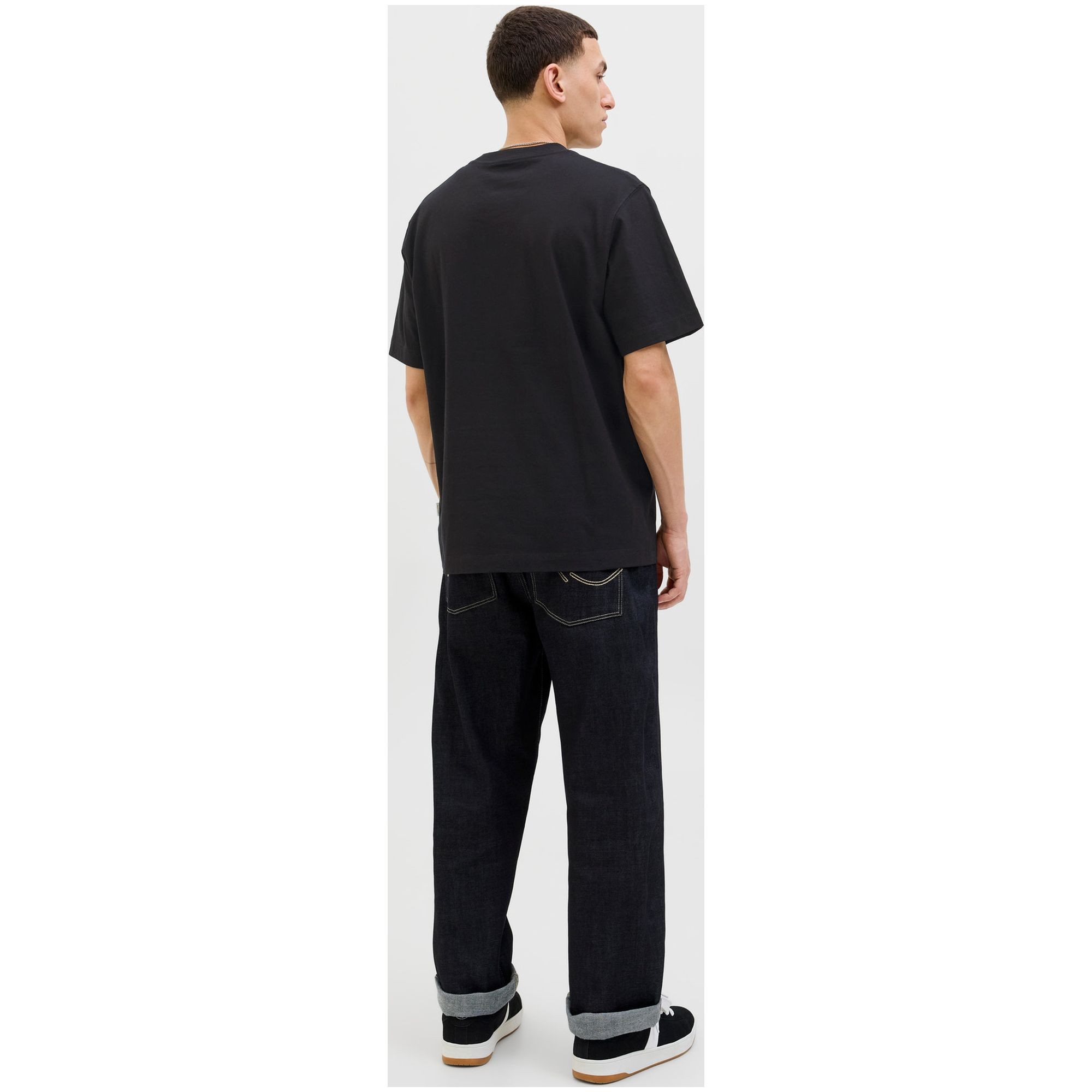 JACK & JONES Marškinėliai vyrams, Juoda, Norrebro 2