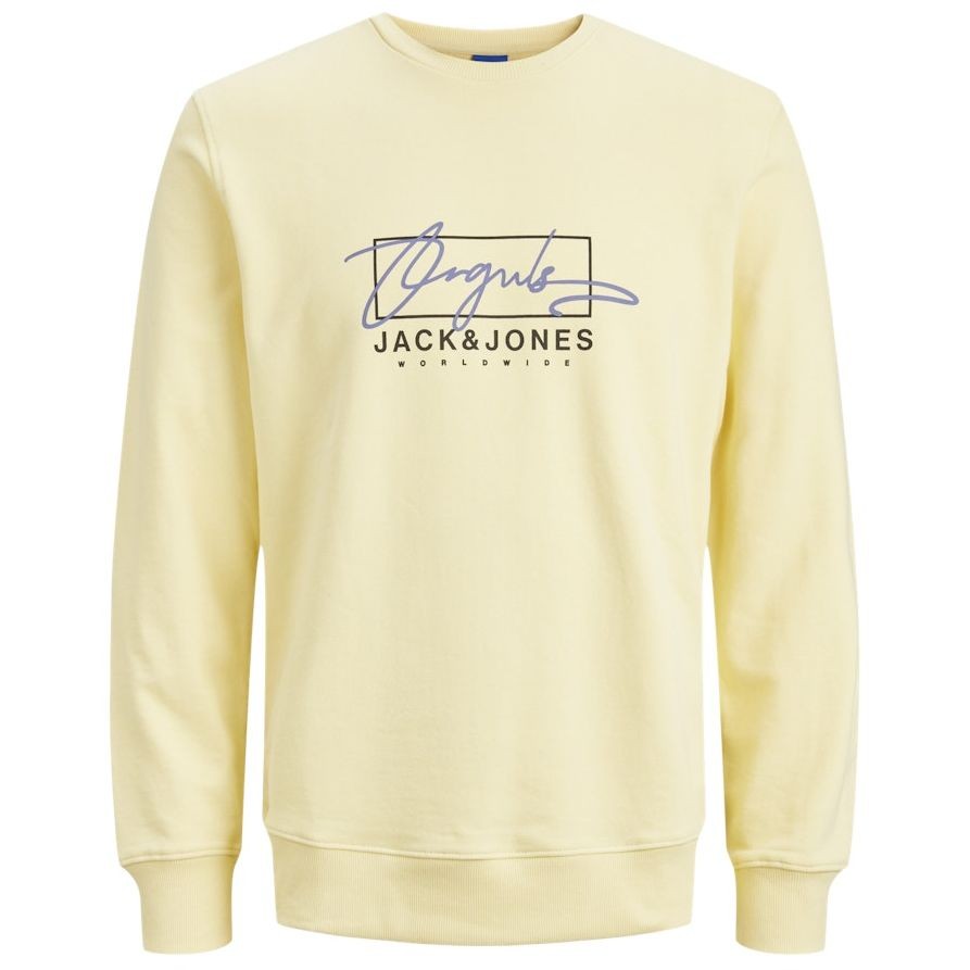JACK & JONES Sportinis nertinis vyrams, Geltona, JORSPLASH SWEAT