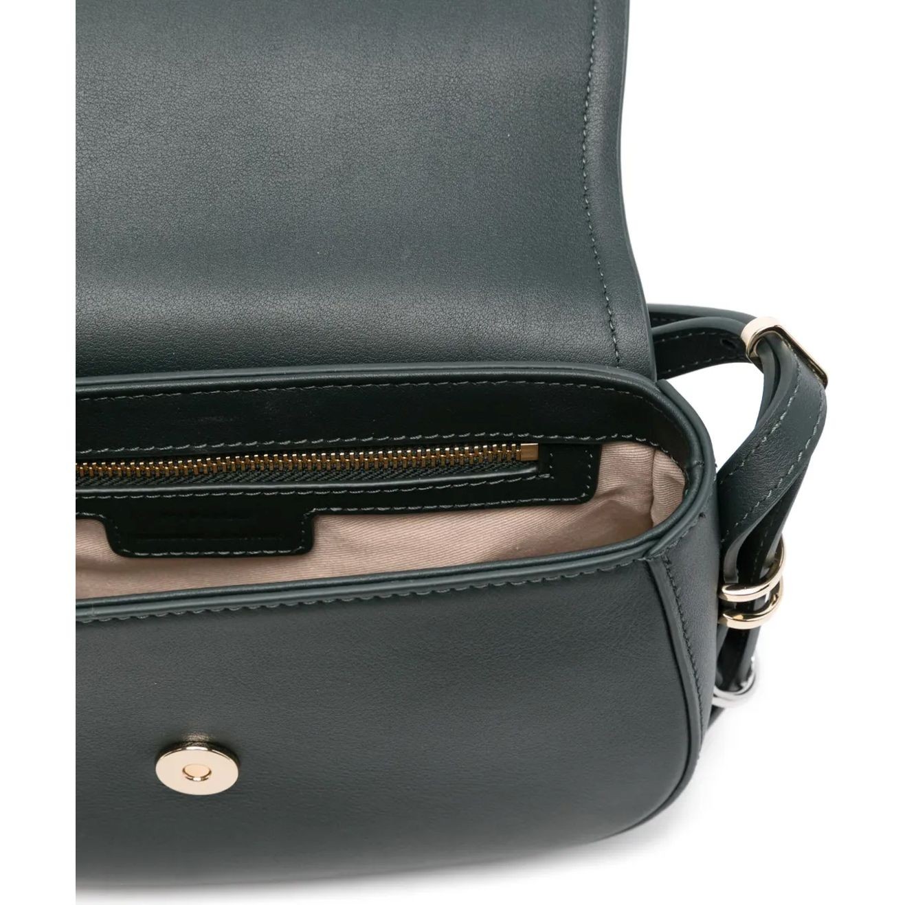 PINKO Rankinė per petį moterims, Žalia, Saddle mini shoulder bag 4