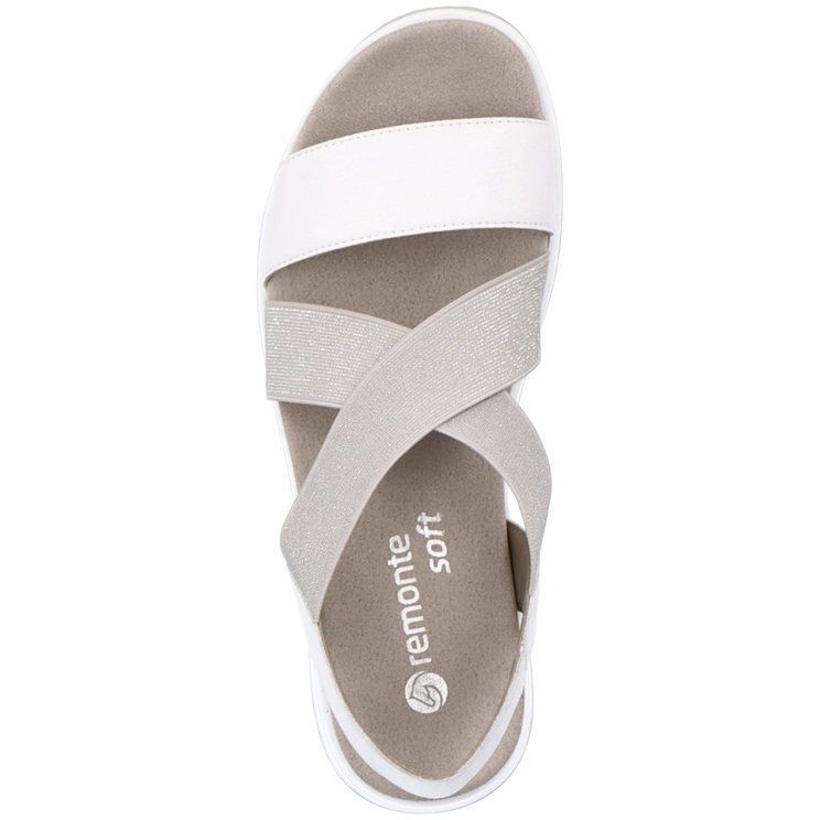 REMONTE Basutės moterims, Balta, SANDALS 4