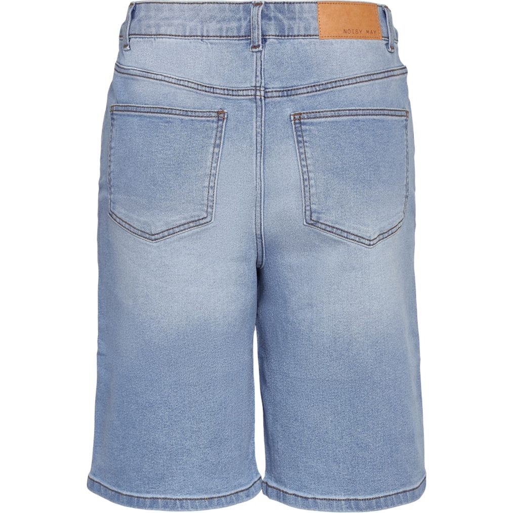 NOISY MAY Šortai moterims, Mėlyna, NMLIRA HW LONG DENIM 2