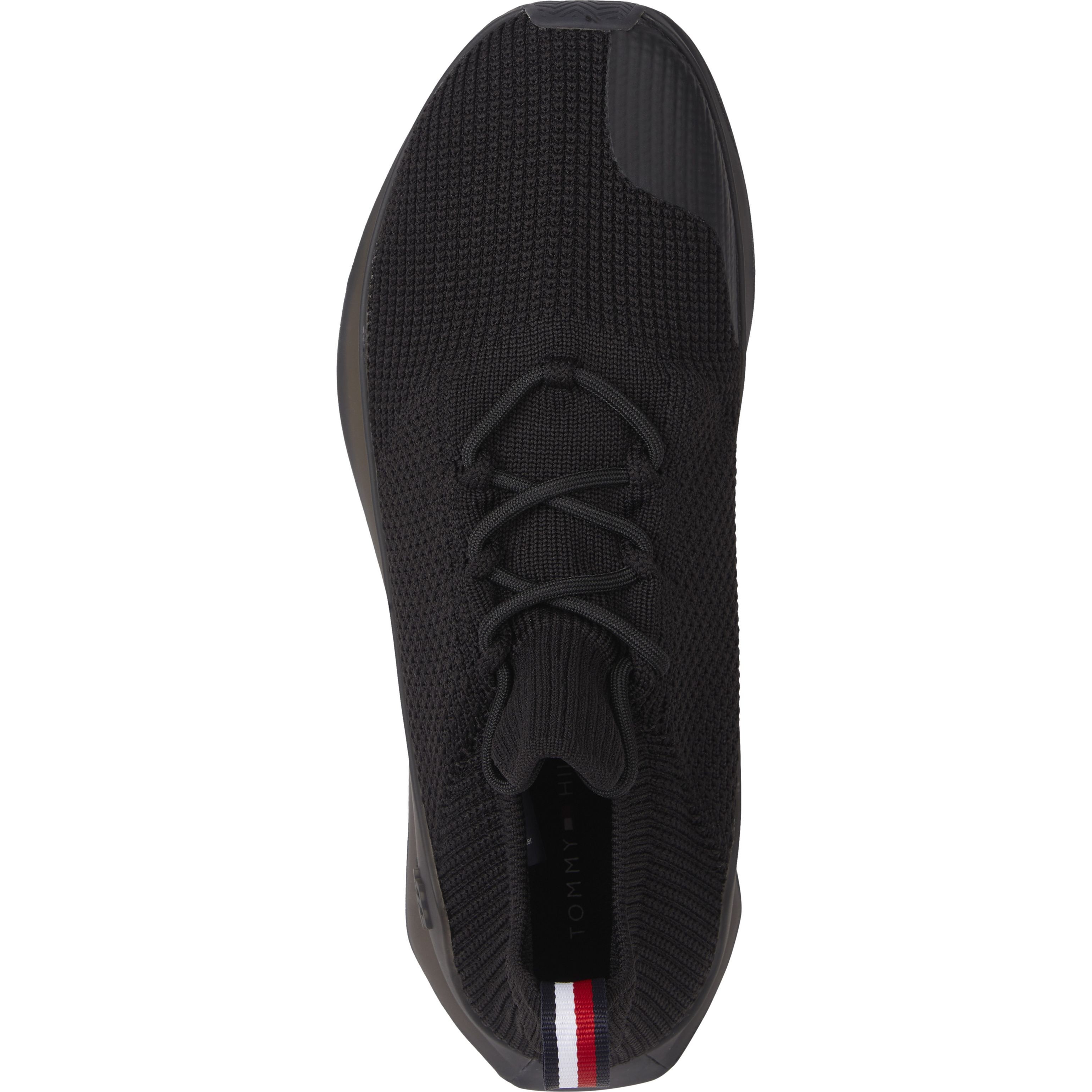 TOMMY HILFIGER Sportiniai bateliai vyrams, Juoda, Futurunner knit 3