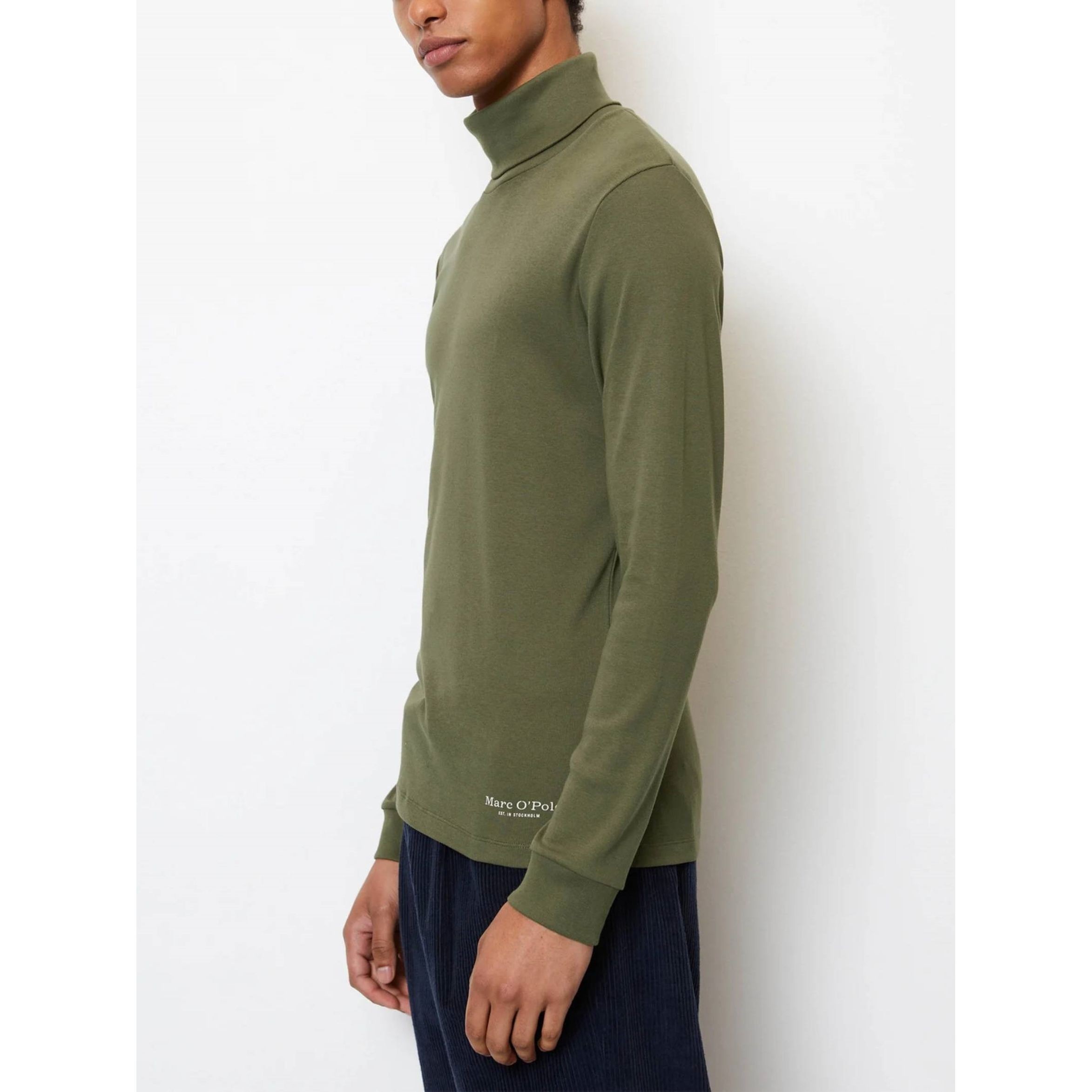 MARC O'POLO Marškinėliai vyrams, Žalia 4