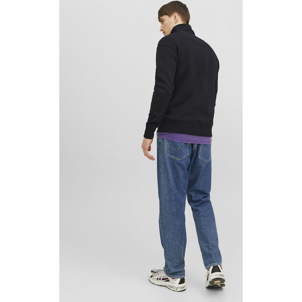 JACK & JONES Sportinis nertinis vyrams, Juoda, Jorvester sweatshirt 3