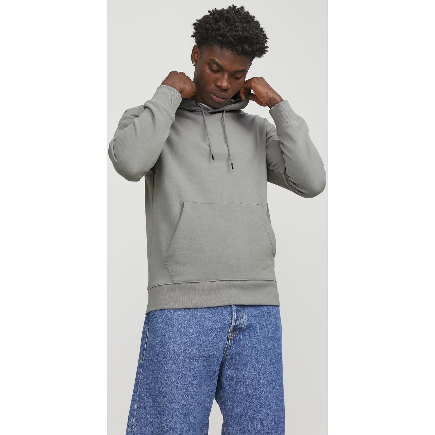 JACK & JONES Sportinis nertinis vyrams, Pilka, Jjestar sweatshirt 2