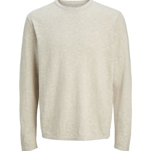 JACK & JONES Megztinis vyrams, Smėlio, Summer knit 1