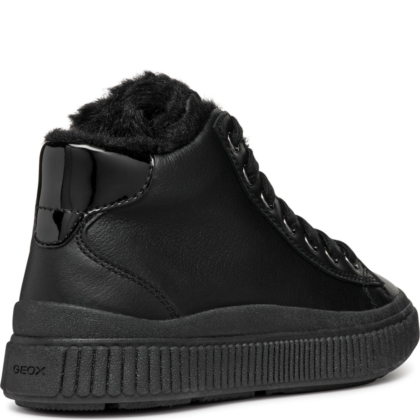 GEOX Aulinukai mergaitėms, Juoda, Laquinny booties 4