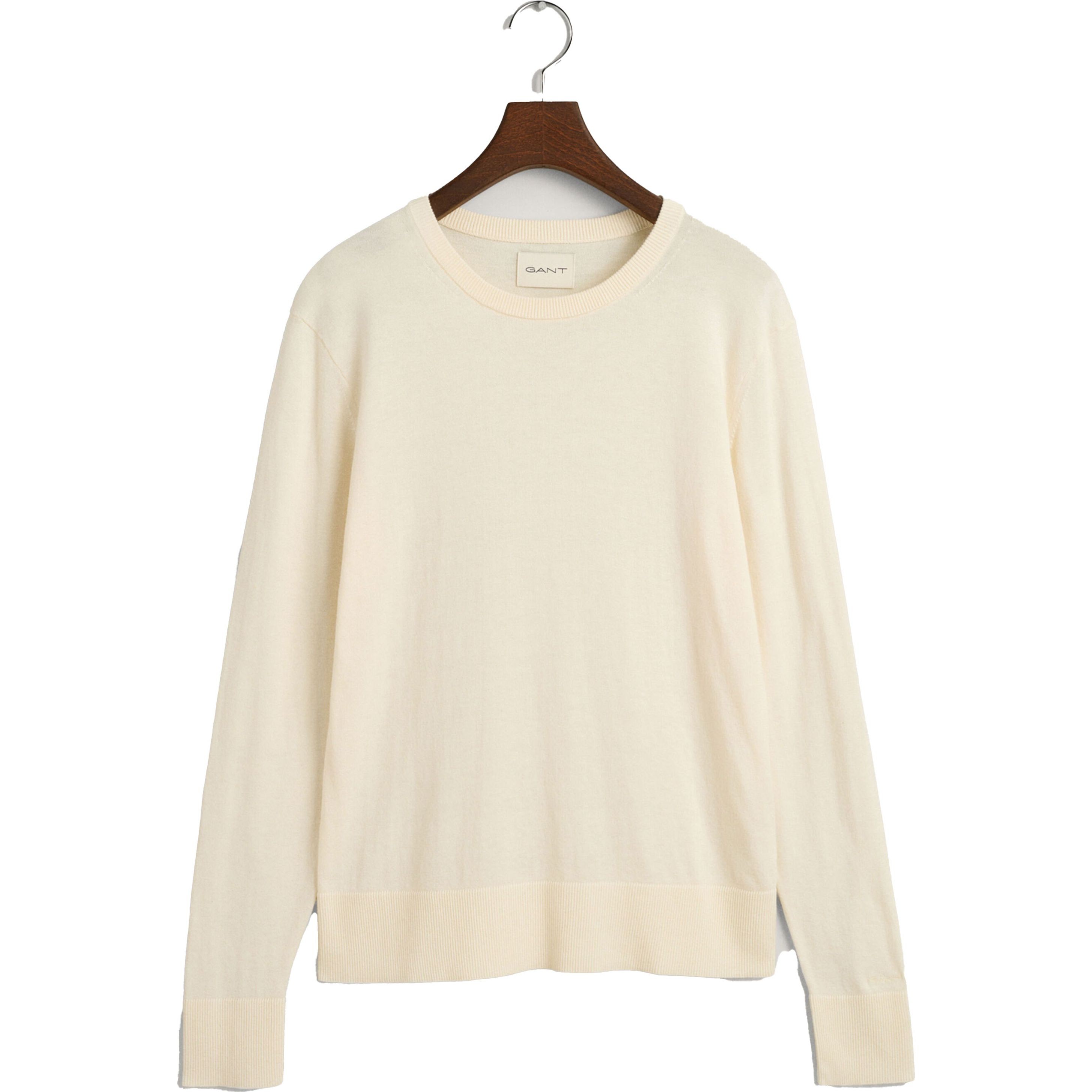 GANT Megztinis moterims, Geltona, FINE KNIT C-NECK 1