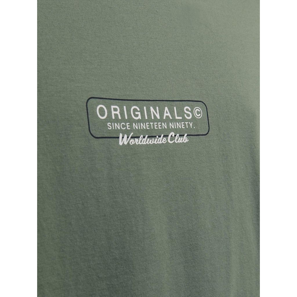 JACK & JONES Marškinėliai vyrams, Žalia, JORSTAR TEE SS CREW 5