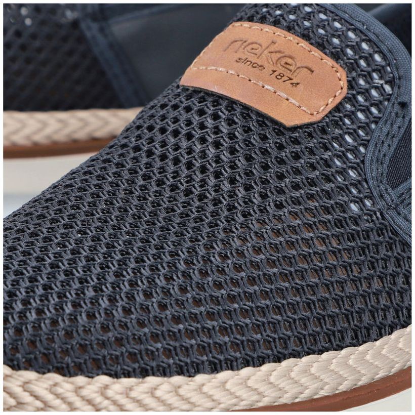 RIEKER Laisvalaikio bateliai vyrams, Mėlyna, LEISURE 8