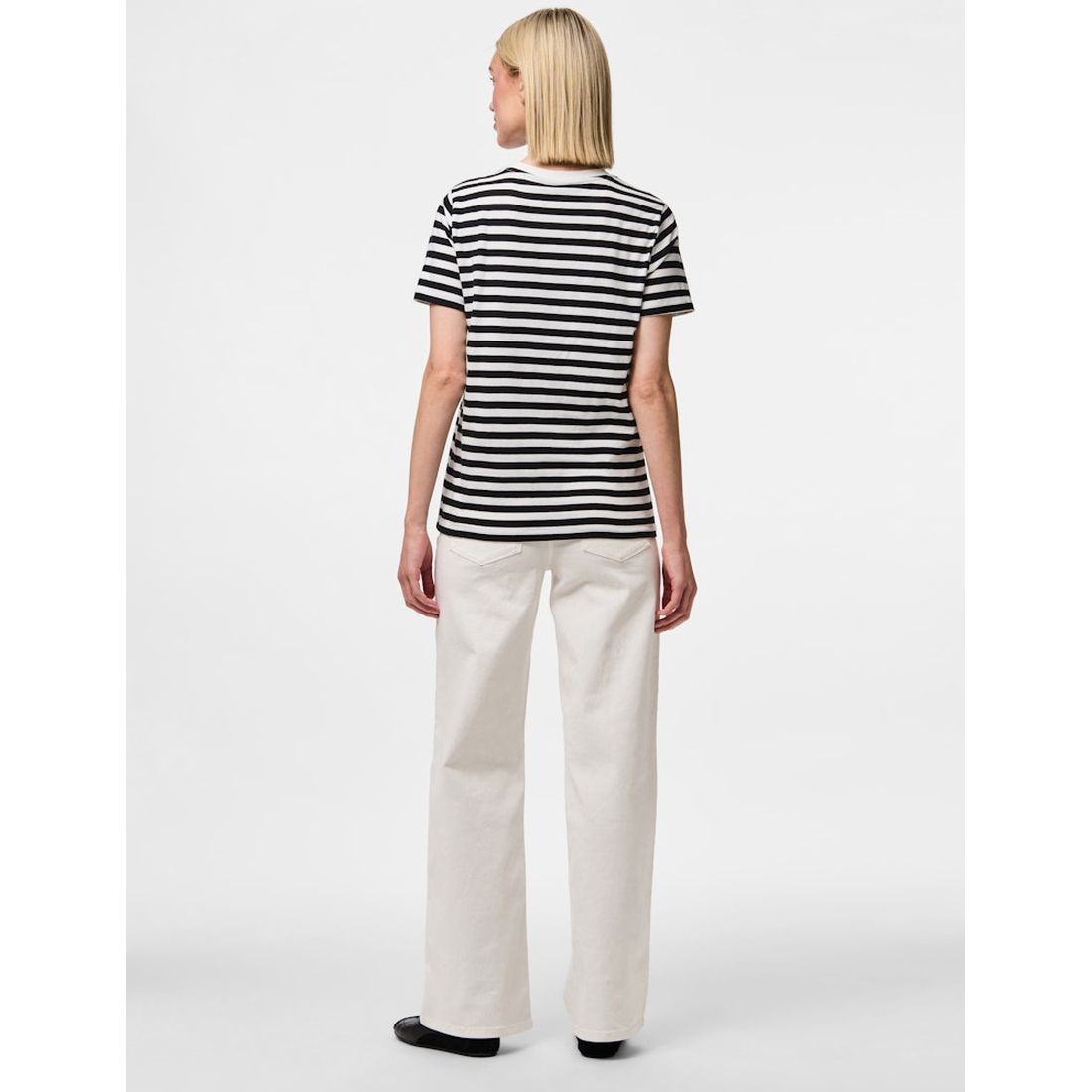 PIECES Marškinėliai moterims, Marga, Ria tee 4