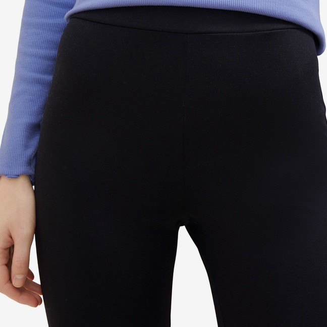 TOM TAILOR Kelnės moterims, Juoda, Kelnės 3