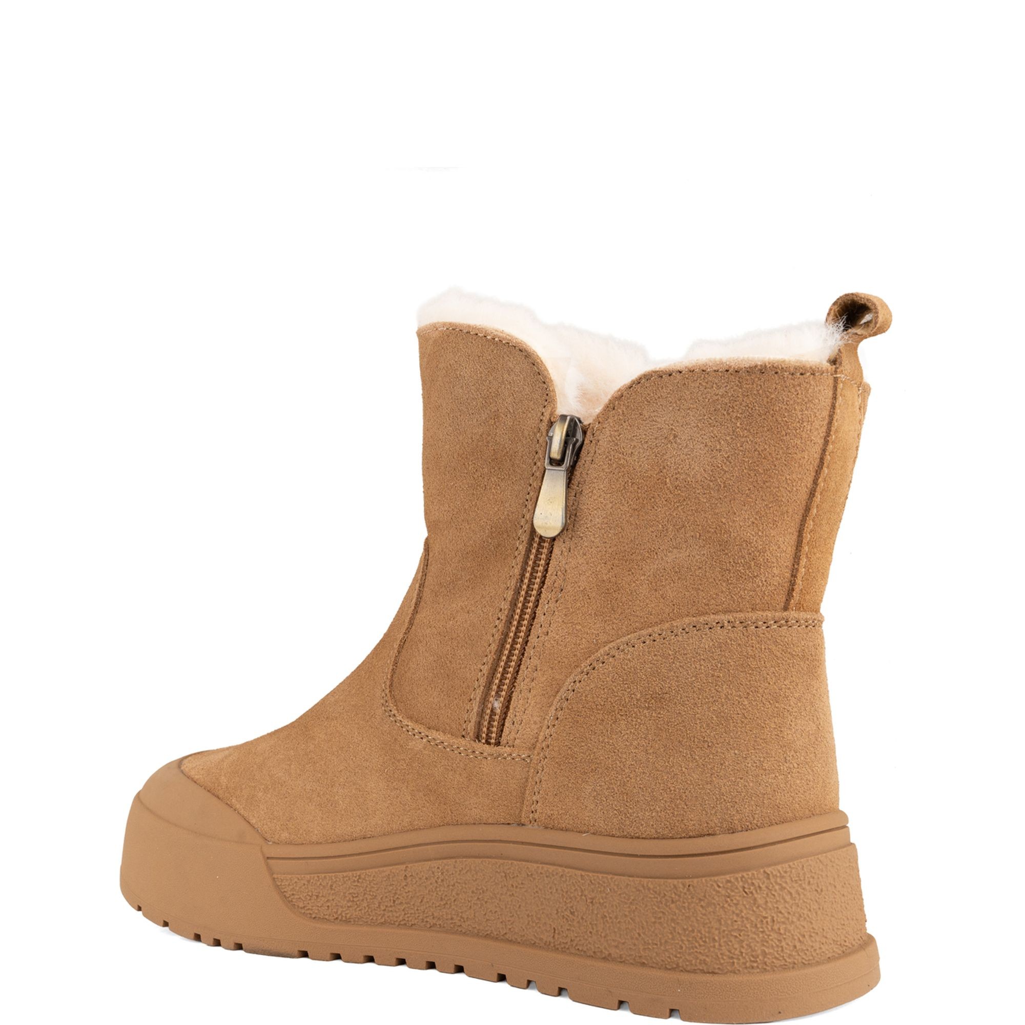 GRUNER SCHUHE Pašiltinti aulinukai moterims, Ruda, Wm booties 3