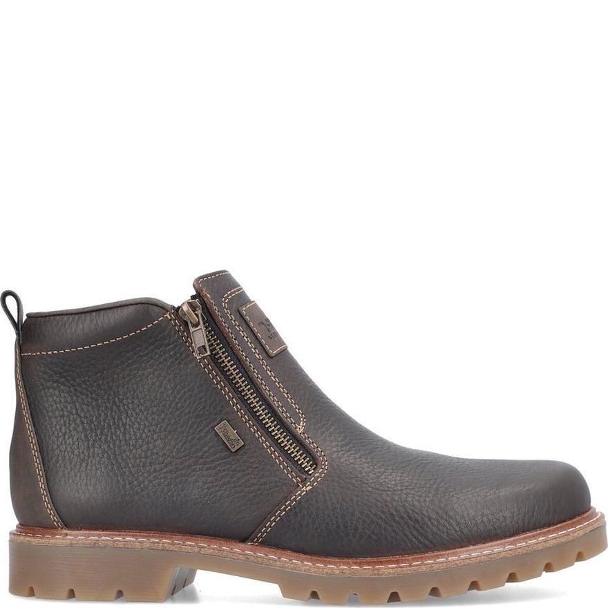 RIEKER Aulinukai vyrams, Ruda, BOOTIES 2