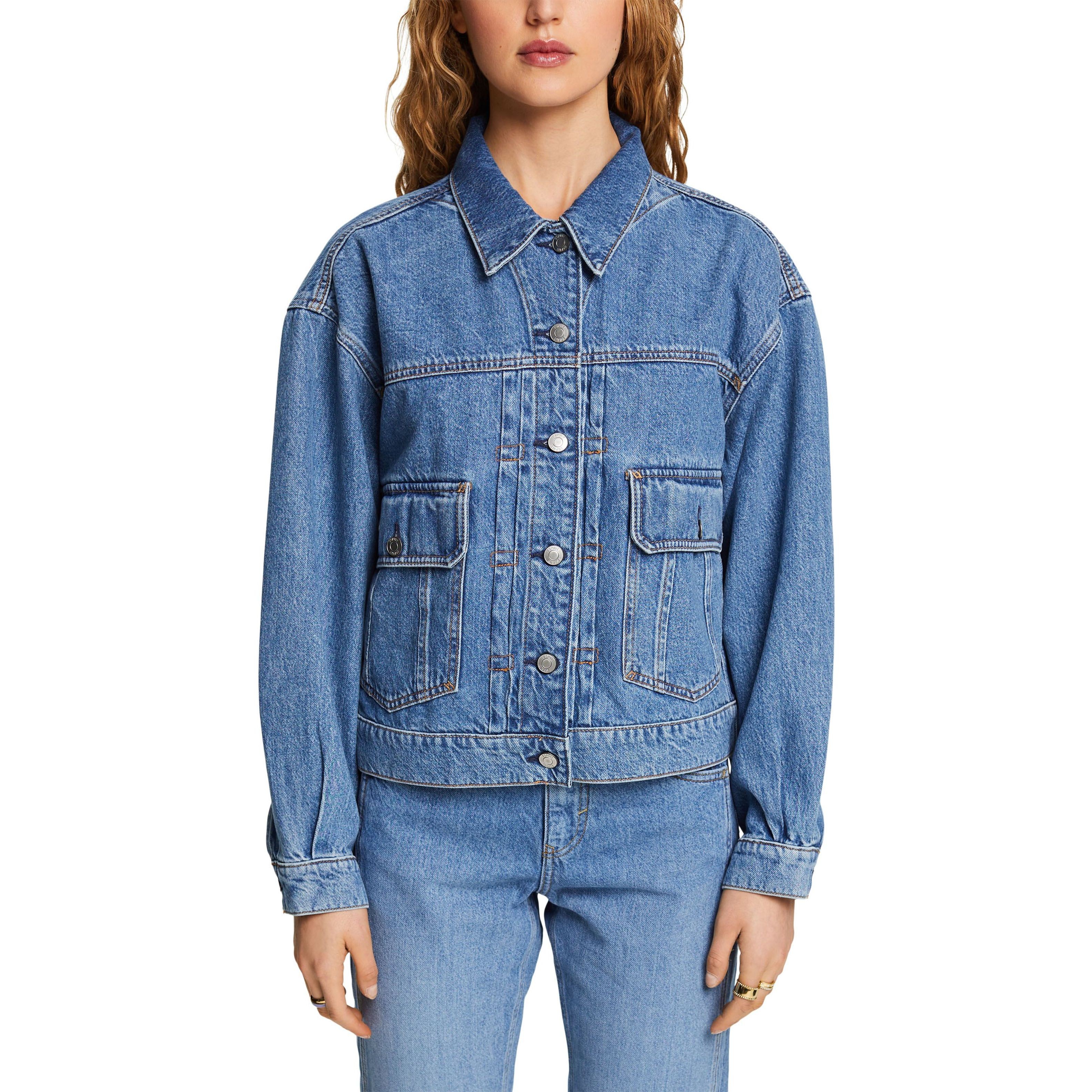 ESPRIT Striukė moterims, Mėlyna, workwear jacket 2