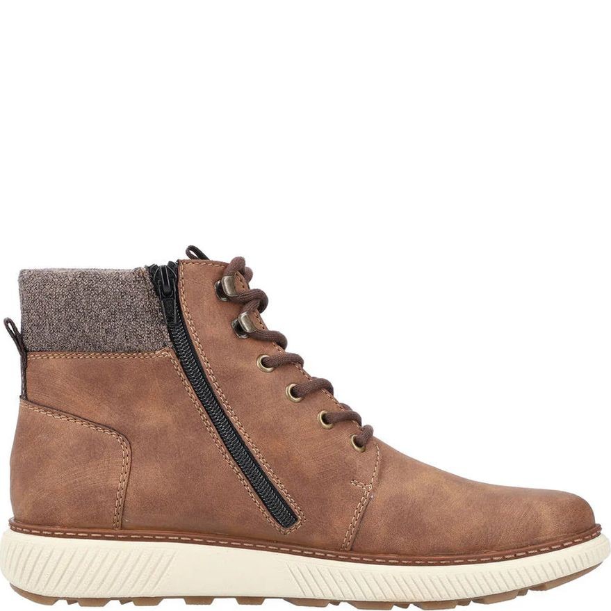 RIEKER Aulinukai vyrams, Ruda, BOOTIES 3