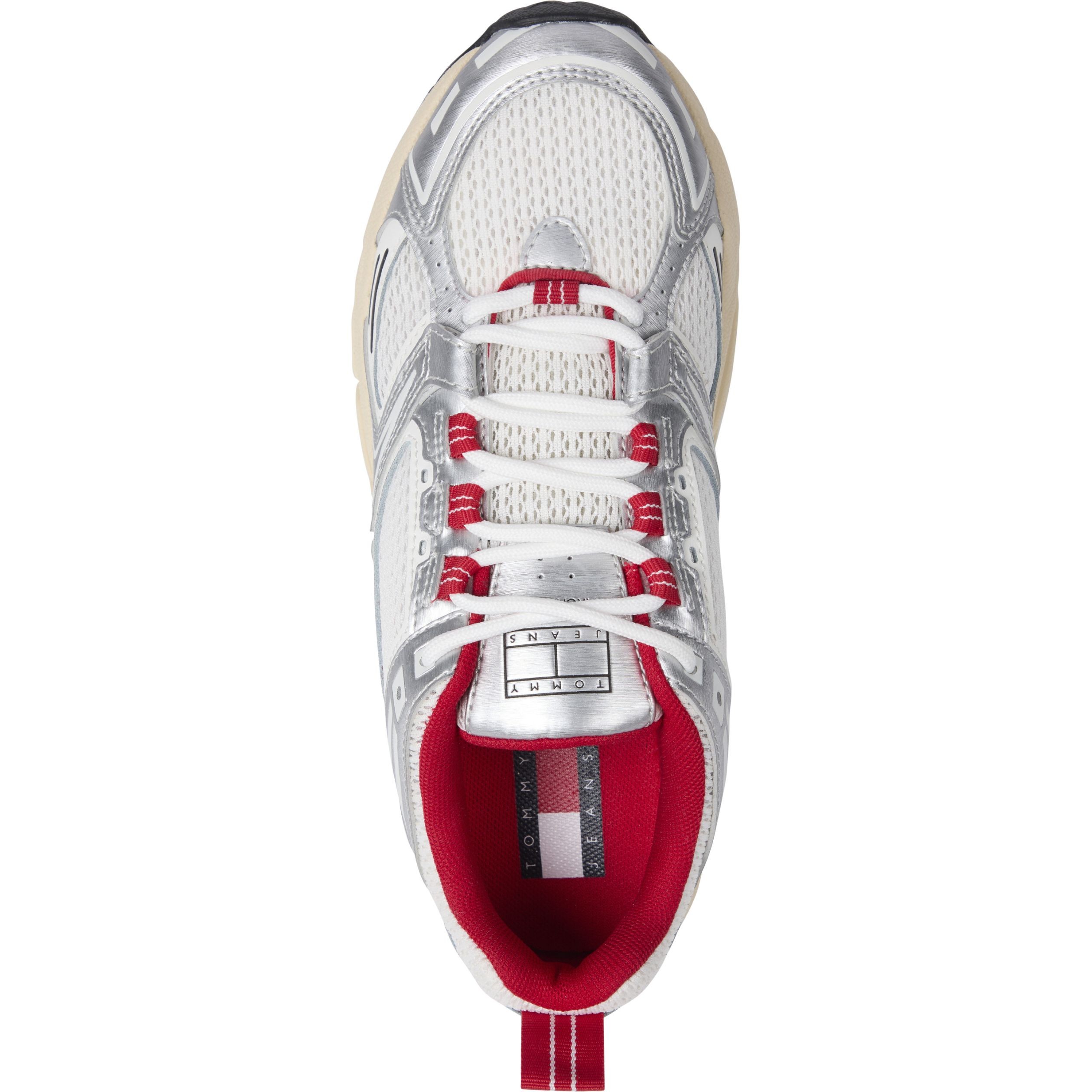 TOMMY JEANS Laisvalaikio bateliai moterims, Sidabrinė, Archive'25 sneaker 3