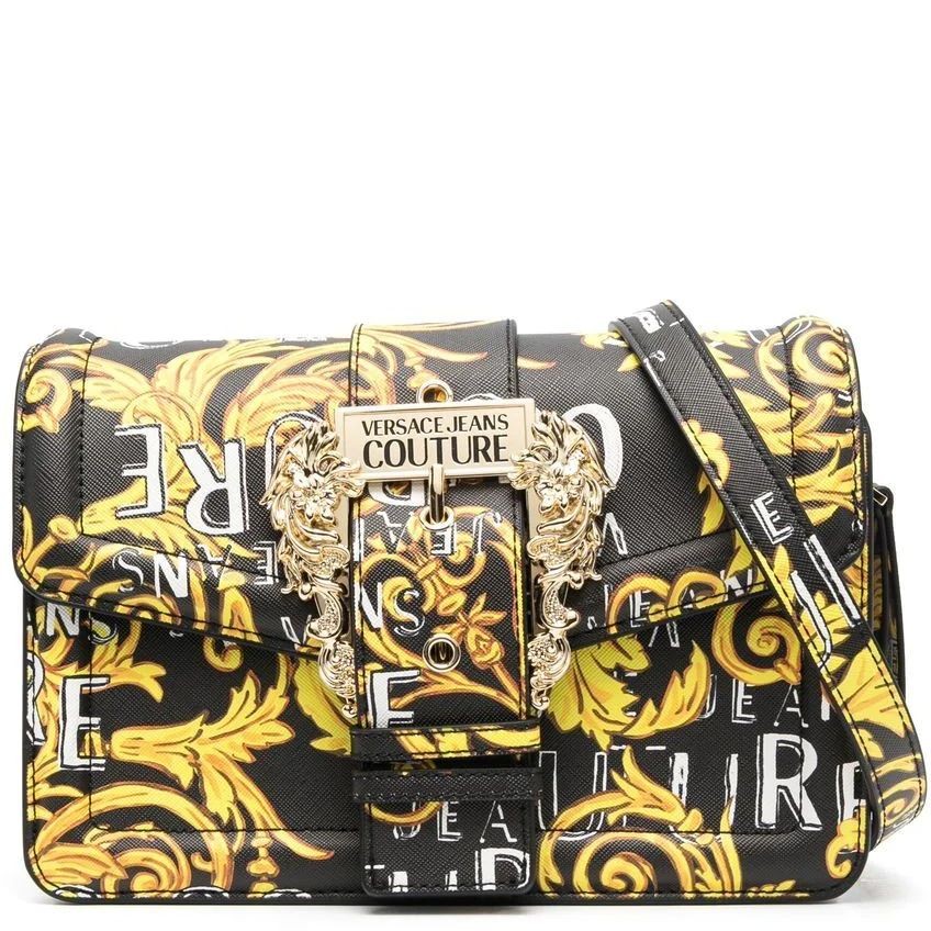 VERSACE JEANS CUTURE Rankinė - moterims, BLACK/GOLD, Range f - couture handbag 1
