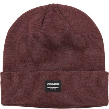 JACK & JONES Skrybėlė vyrams, Vyšninė, JACDNA BEANIE NOOS 4