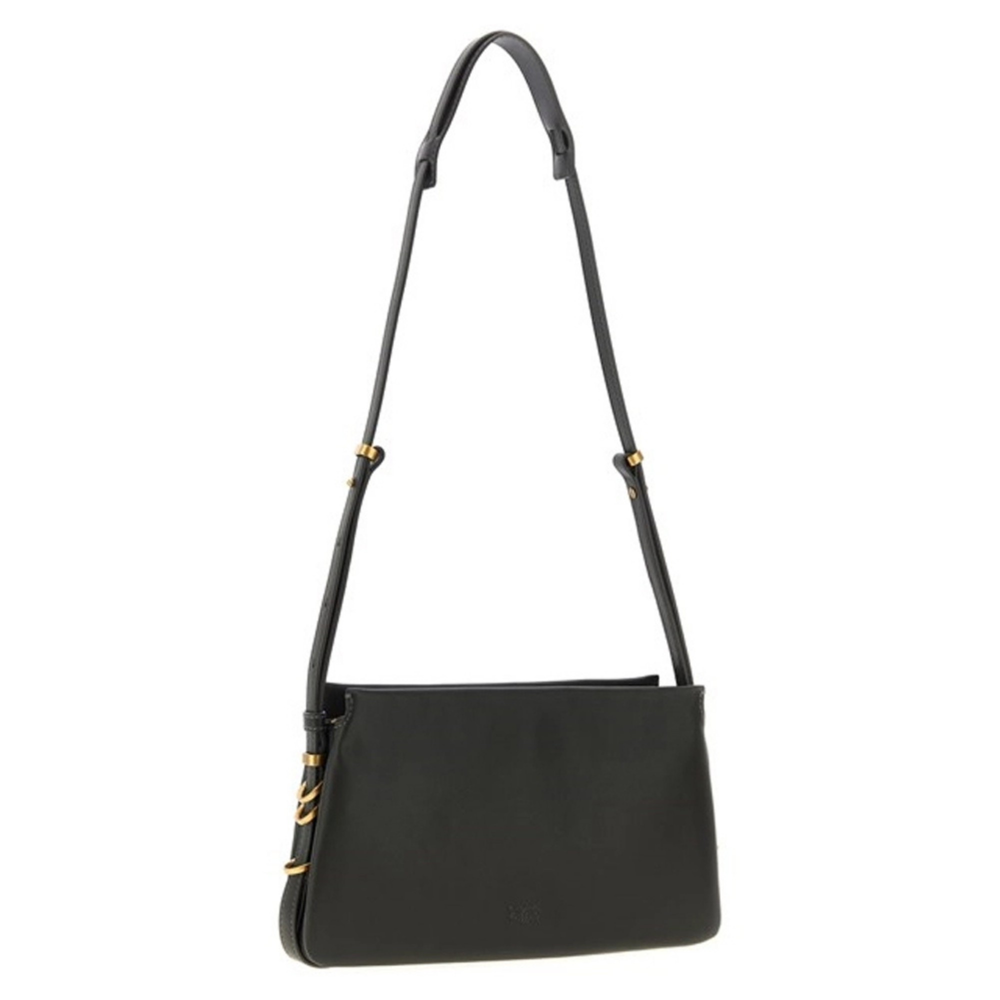 PINKO Rankinė per petį moterims, Ruda, Triplet mini vitello morbido 2