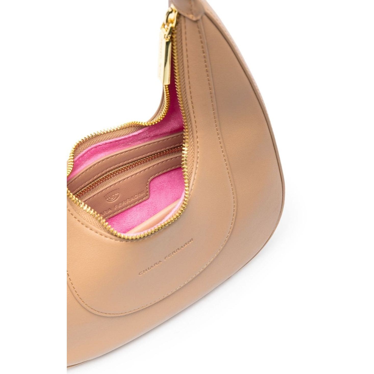 CHIARA FERRAGNI Rankinė, krepšys moterims, Golden eye star  hobo bag 4