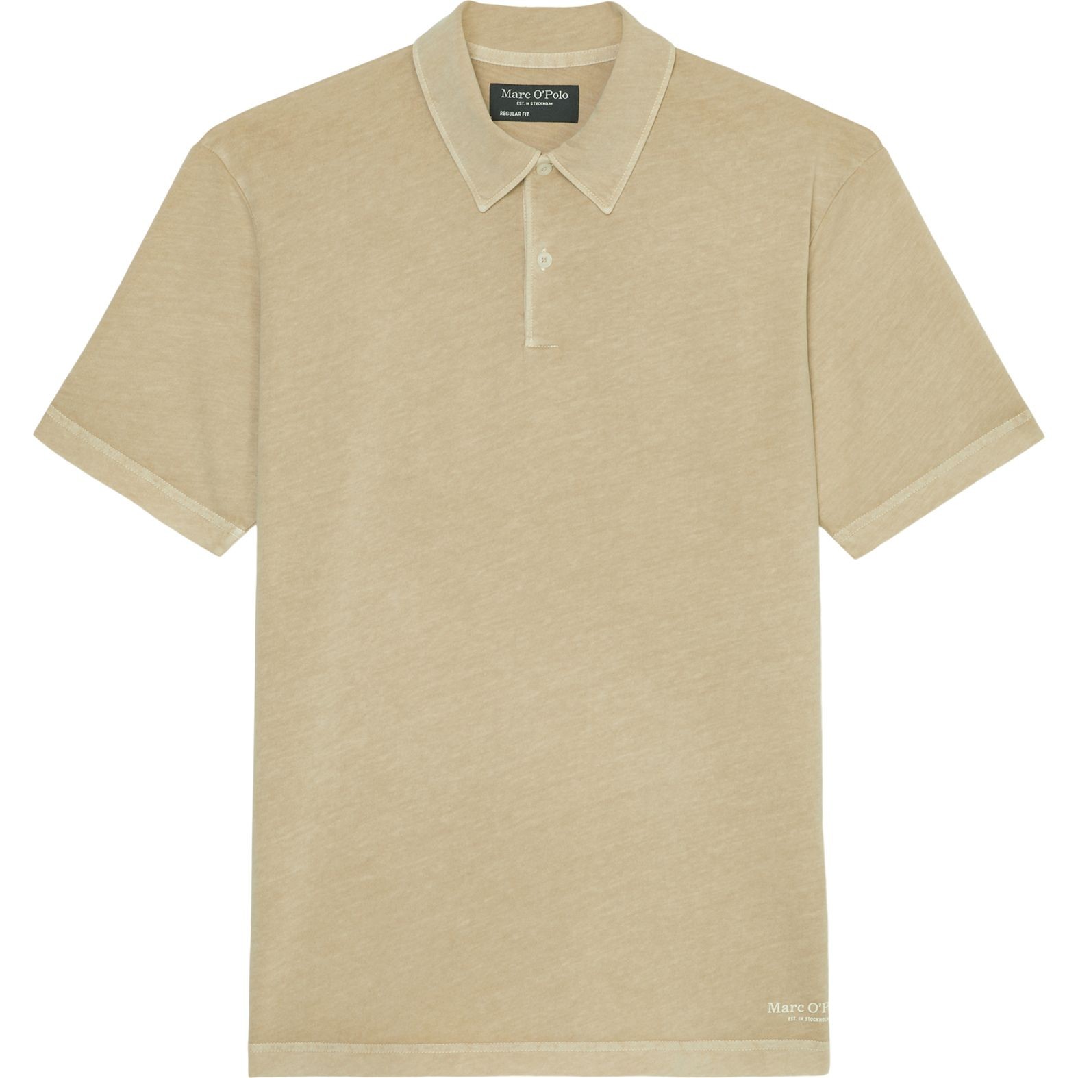 MARC O'POLO Polo marškiniai trumpos rank. vyrams, Smėlio 1