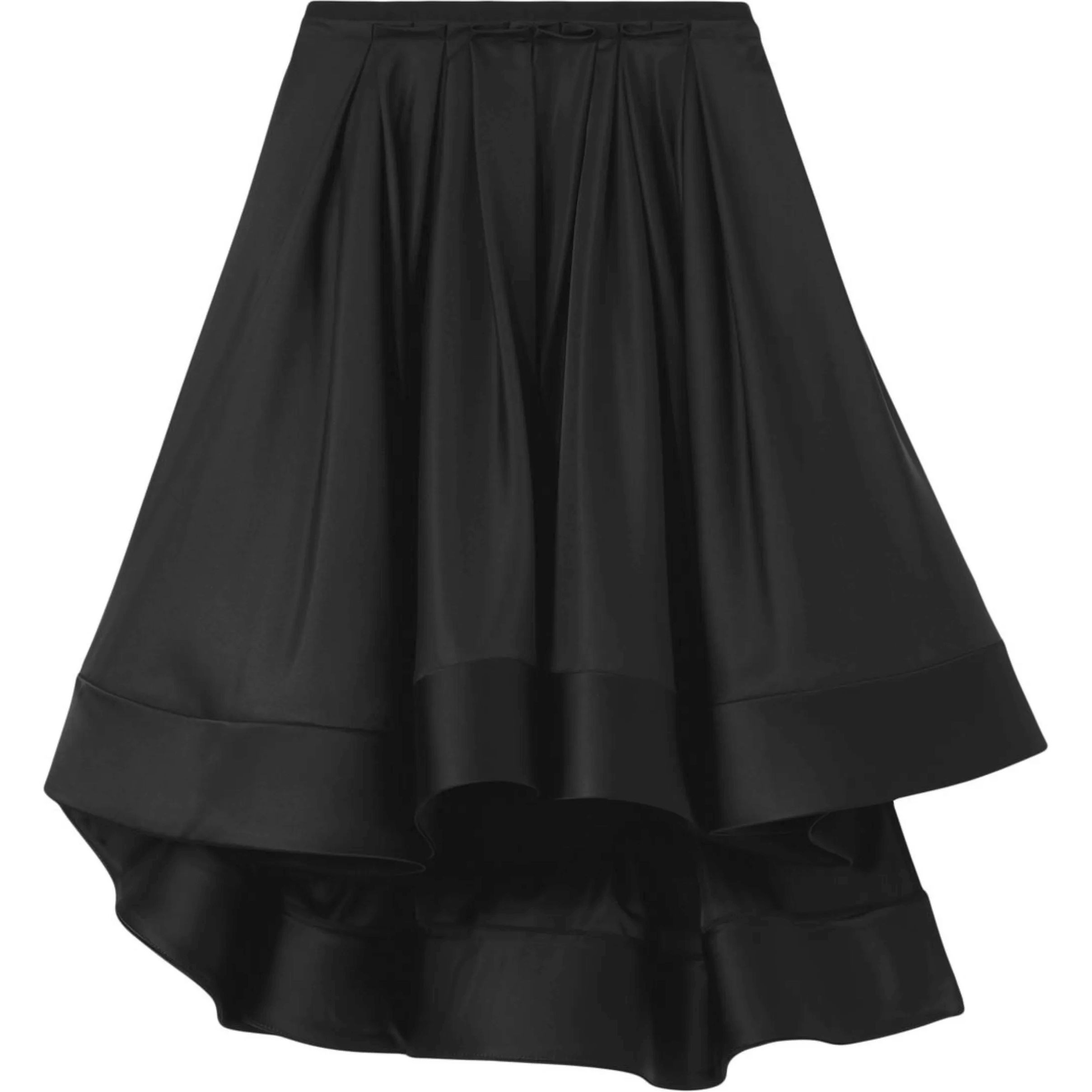 PROENZA SCHOULER Midi sijonas moterims, Juoda, Silk nylon taffeta skirt