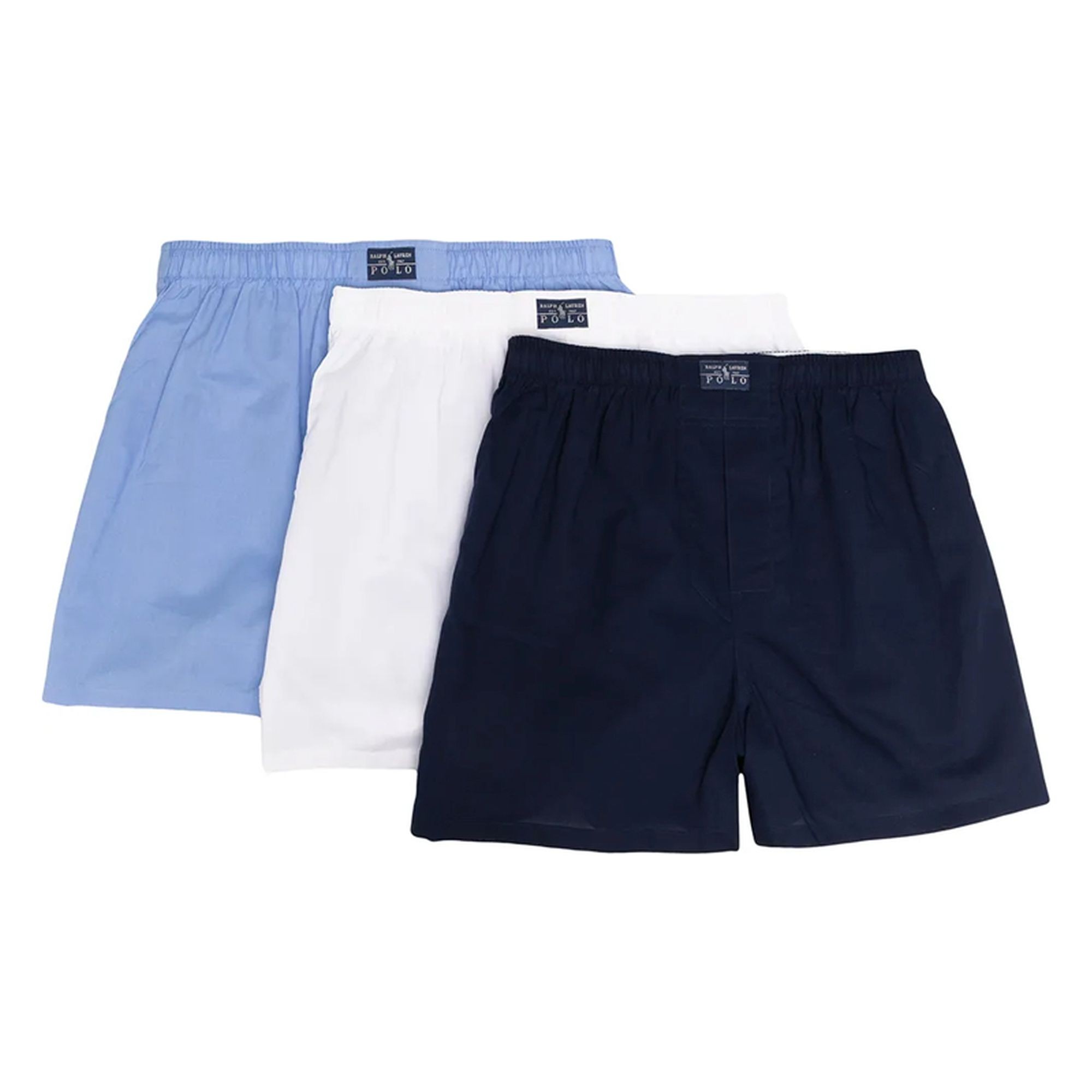 POLO RALPH LAUREN UW Ilginti apatiniai vyrams, Marga, Open boxer-3 pack-boxer 1
