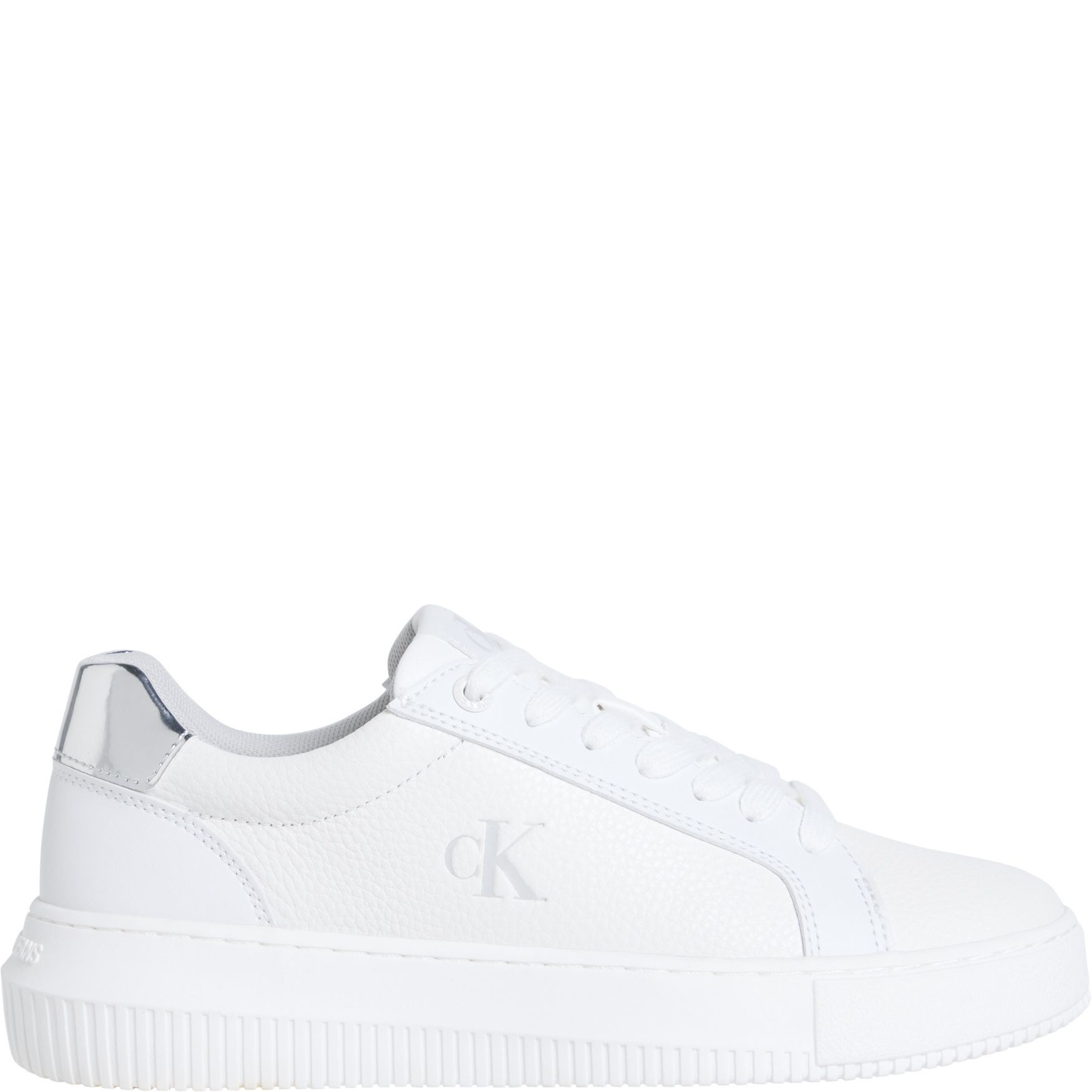 CALVIN KLEIN JEANS Laisvalaikio bateliai moterims, Balta, Chunky cupsole low top sneaker 2
