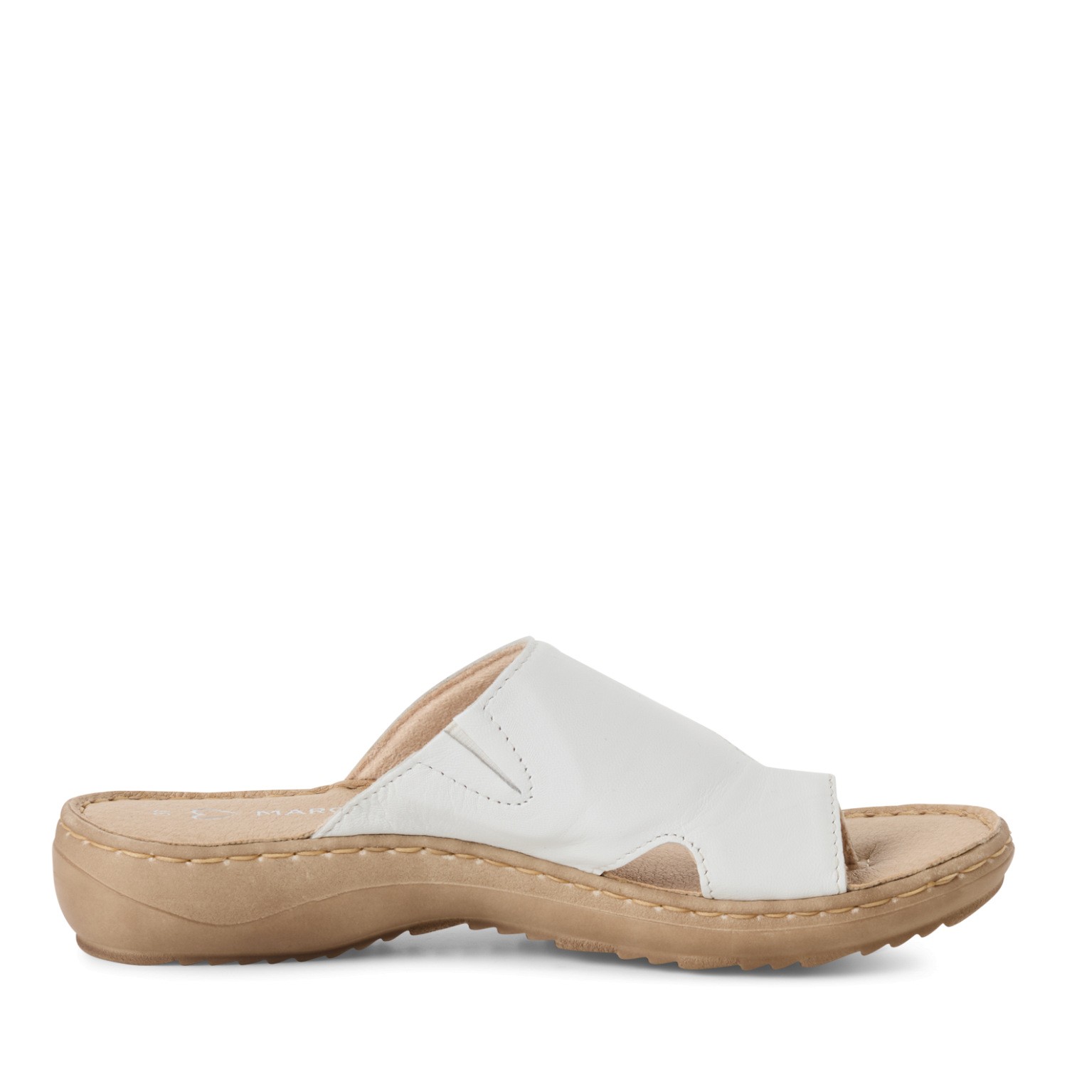 MARCO TOZZI Pliažo šlepetės per pirštą moterims, Balta, Flip-Flops 3