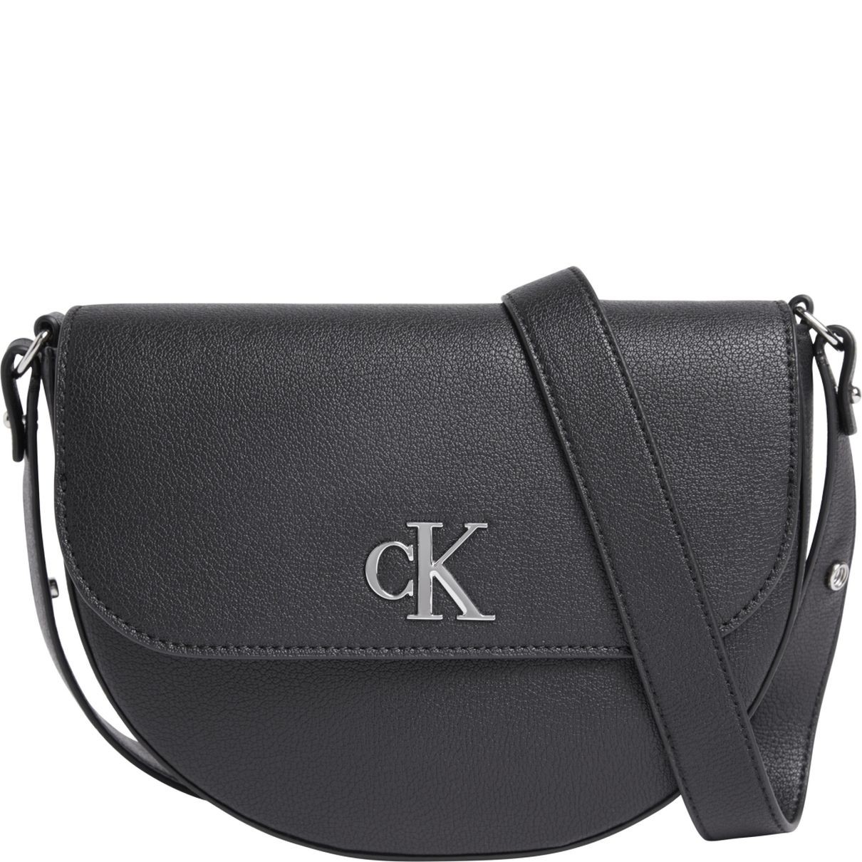 CALVIN KLEIN JEANS Rankinė per petį moterims, Juoda, Minimal saddle crossbody 1