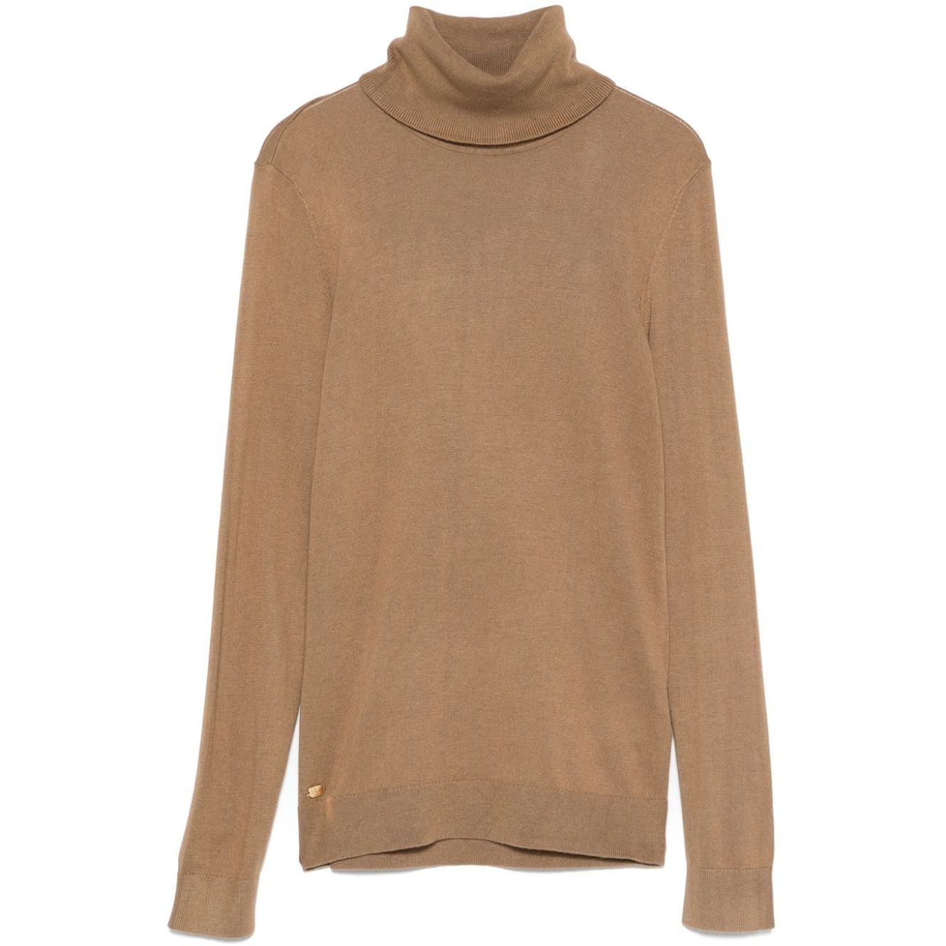 LAUREN RALPH LAUREN Megztinis su kaklu moterims, Ruda, Zoe long sleeve pullover