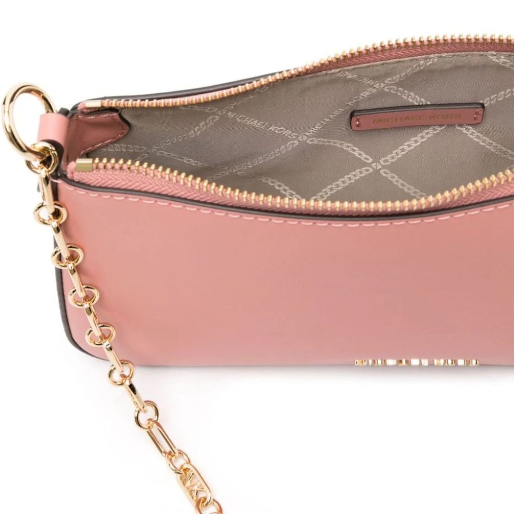 MICHAEL KORS Rankinė per petį moterims, Rožinė, Medium chain pouchette 4