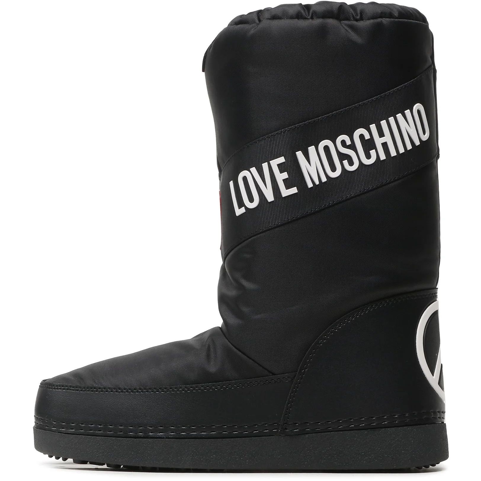 LOVE MOSCHINO Pašiltinti auliniai moterims, Juoda, Ski Boots 3