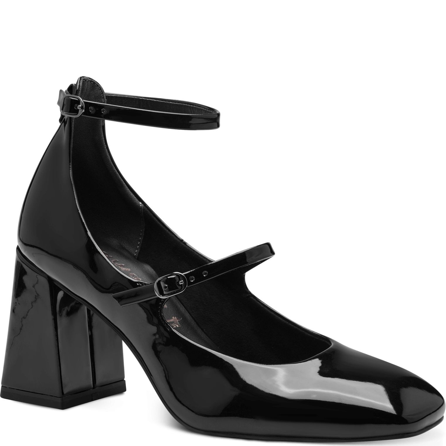 TAMARIS Klasikiniai batai moterims, Juoda, Pump with strap 1