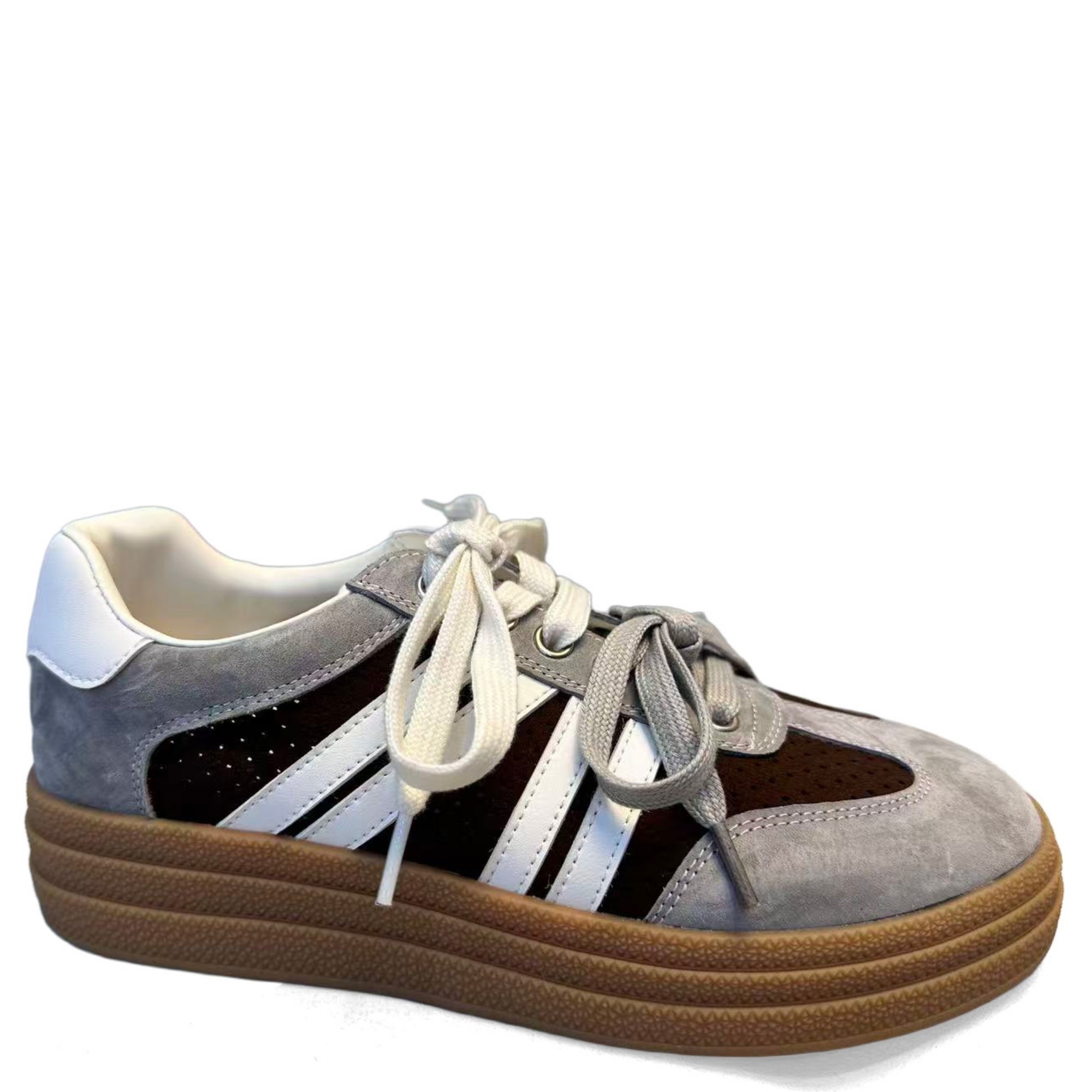 SERGIO MORETTI Laisvalaikio bateliai moterims, Pilka, Leisure, smr6045-26121gry 1