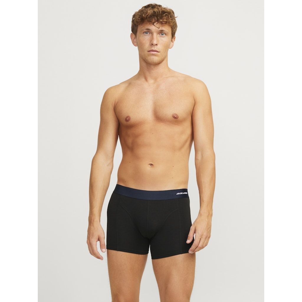 JACK & JONES Ilginti apatiniai vyrams, Juoda, Philip bamboo trunks 7