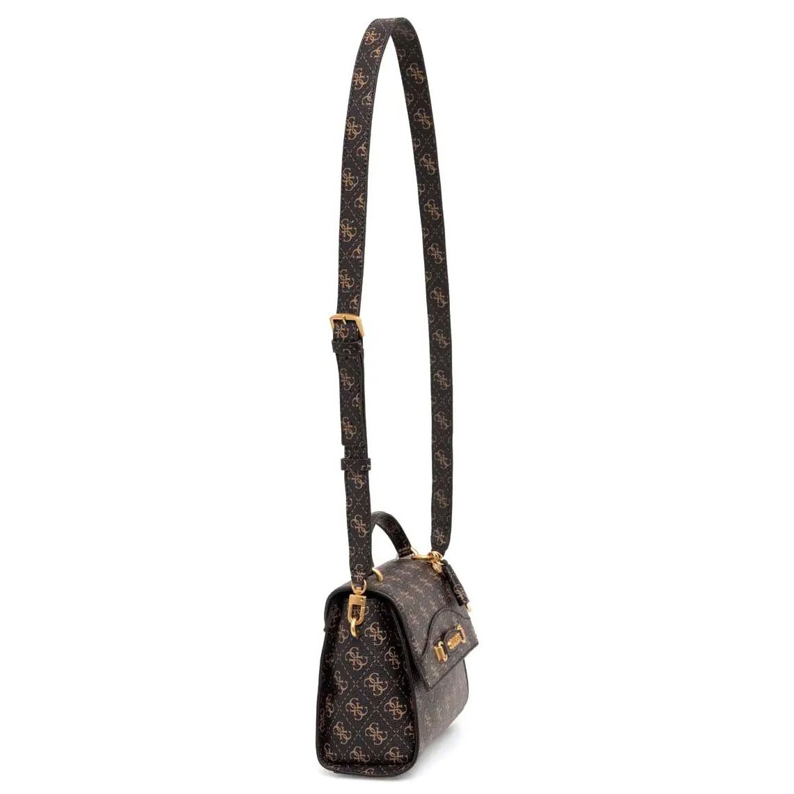 GUESS Rankinė moterims, Ruda, Emera Handle bag 3