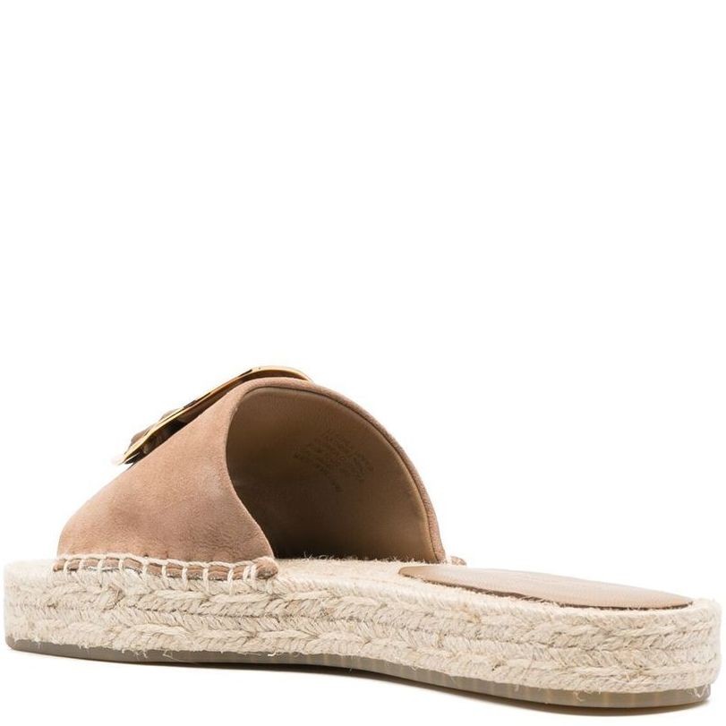 TORY BURCH Šlepetės moterims, Kūno, Double t espadrille slide 3