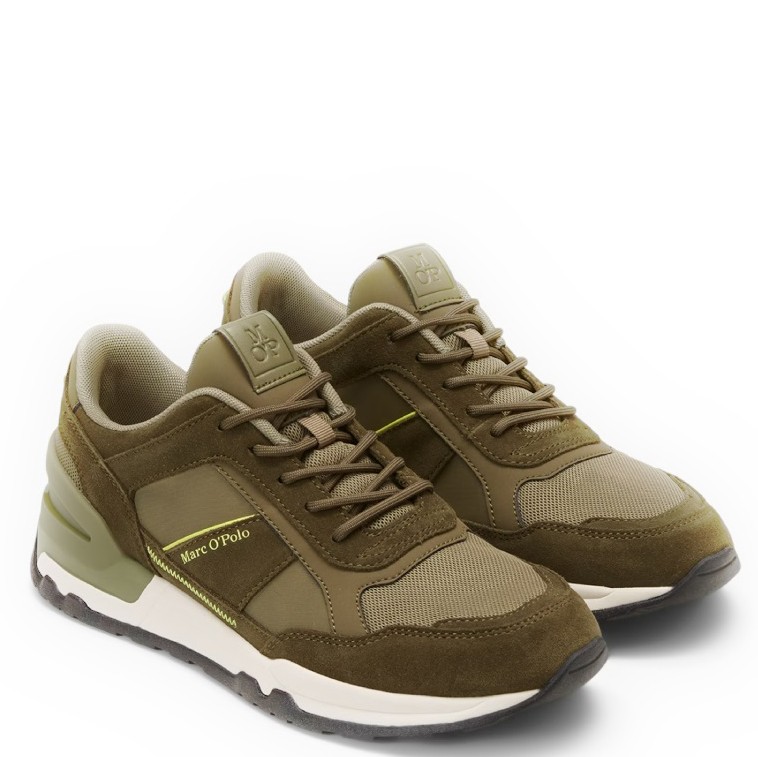 MARC O'POLO Bateliai -  vyrams, Žalia, Mod. Peter 7D 1
