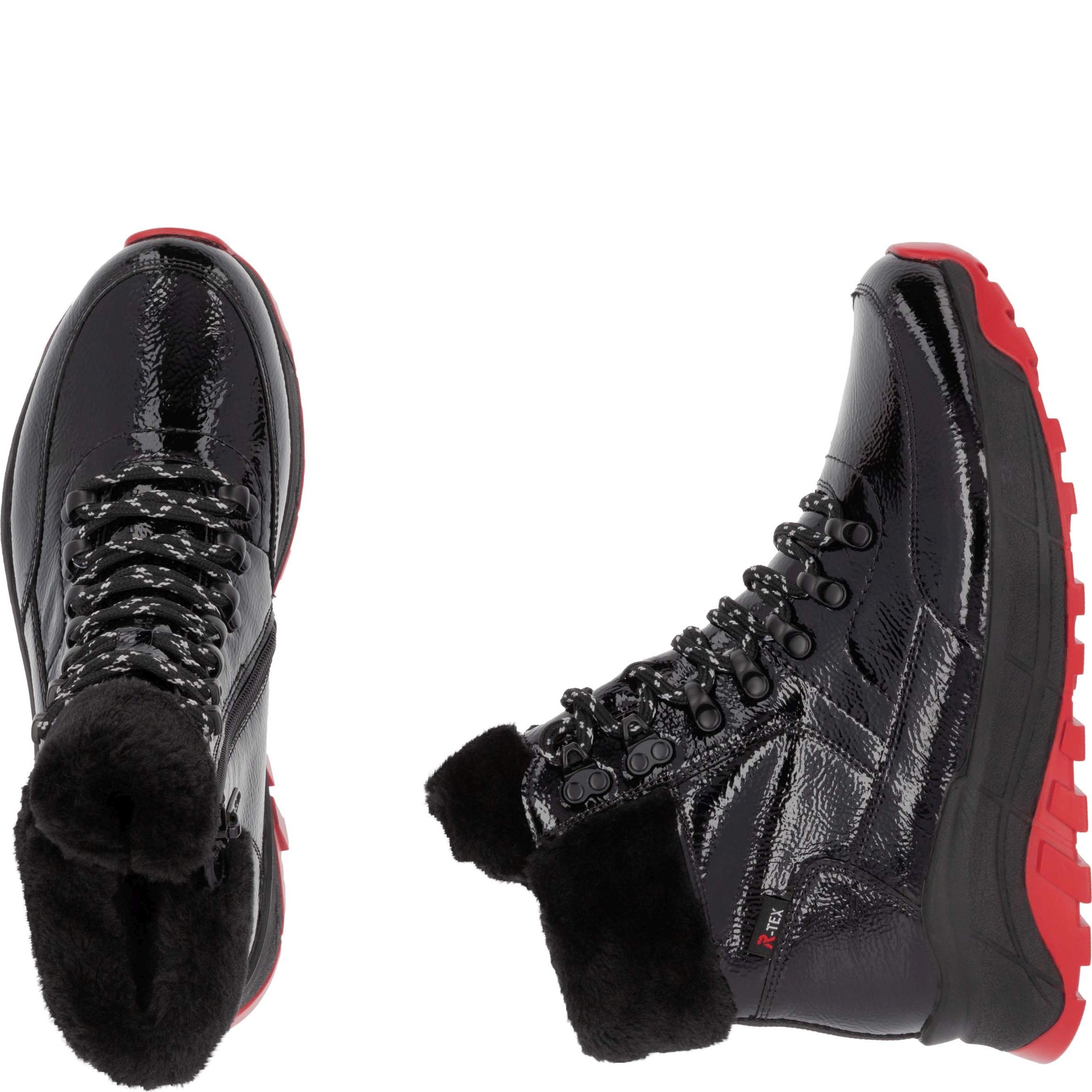 RIEKER EVOLUTION Aulinukai moterims, Juoda, Ladies mid height boots 10