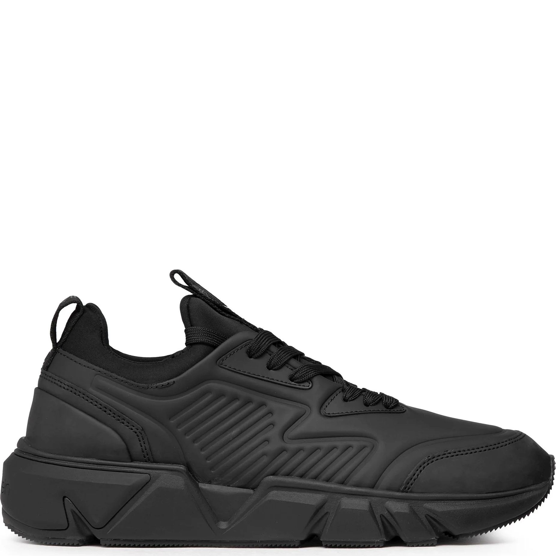 CALVIN KLEIN Laisvalaikio bateliai vyrams, Juoda, Low top lace up leisure 2