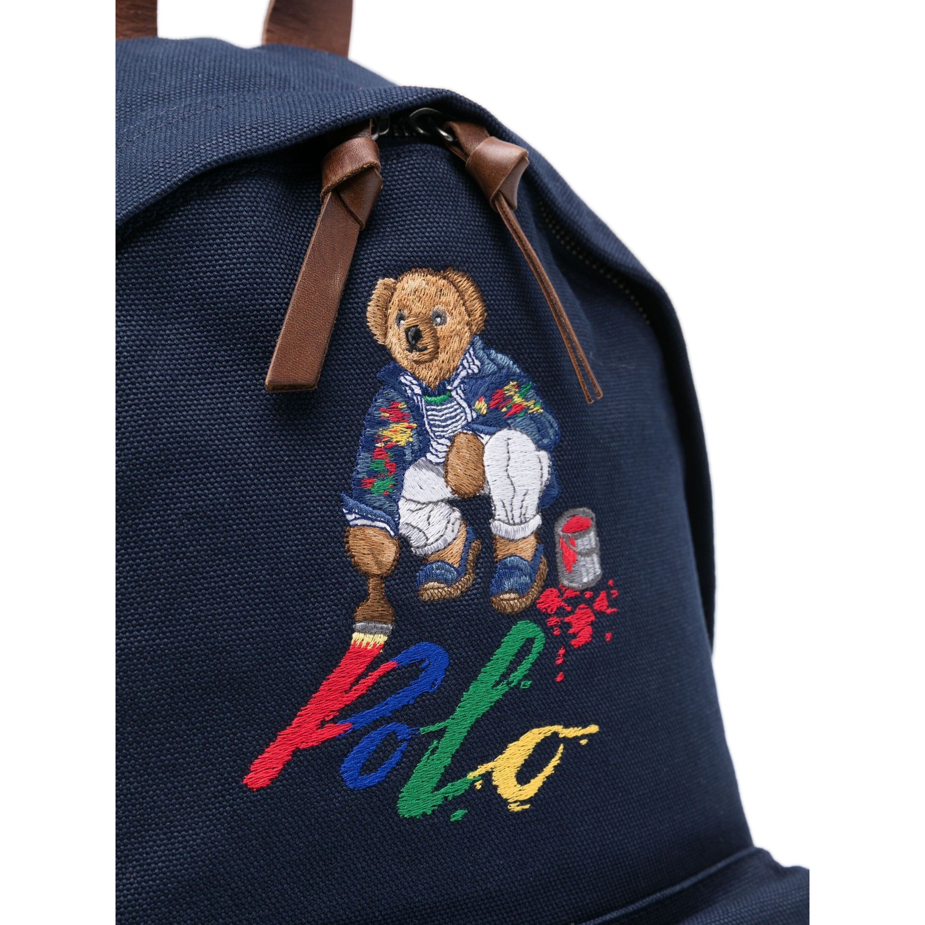 POLO RALPH LAUREN Kuprinė vyrams, Mėlyna, Medium backpack 3