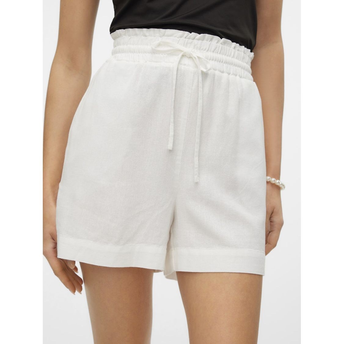 VERO MODA Šortai moterims, Balta, Vmmymilo shorts 4
