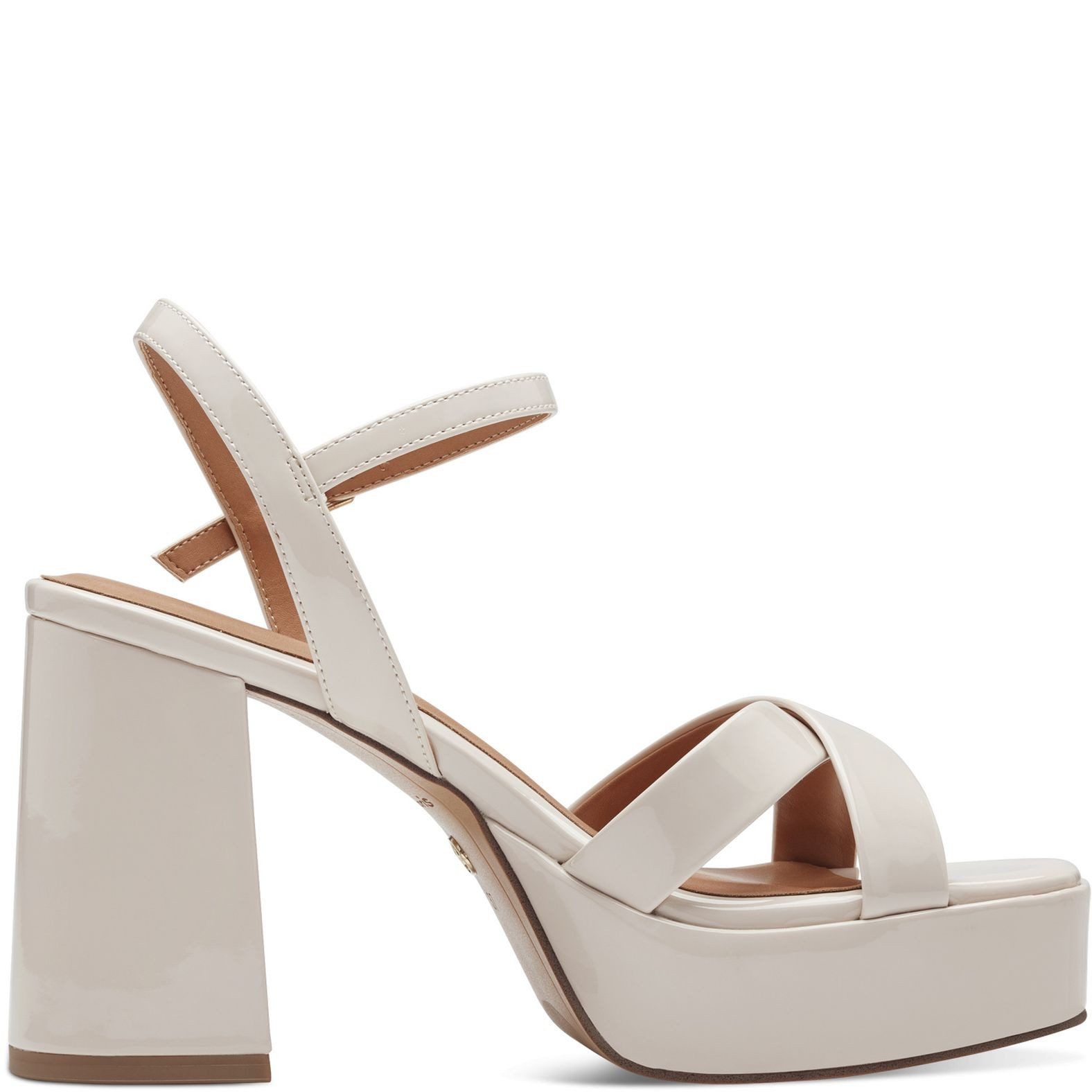 TAMARIS Basutės moterims, Smėlio, Sandals 3